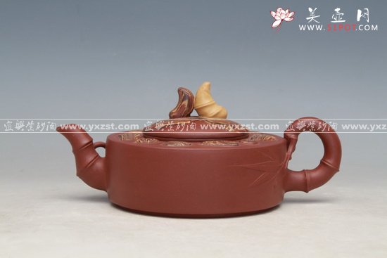 紫砂壶图片：逍遥竹 - 美壶网