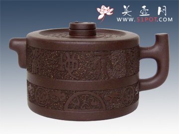 紫砂壶图片：伏羲壶 - 美壶网