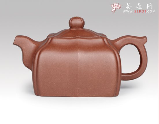 紫砂壶图片：八方抽角 - 美壶网