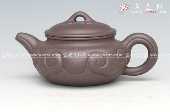 紫砂壶图片：仿古如意 - 美壶网