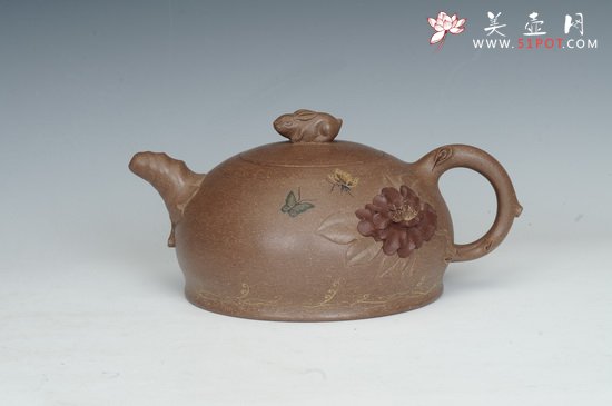 紫砂壶图片：花好月圆 - 美壶网