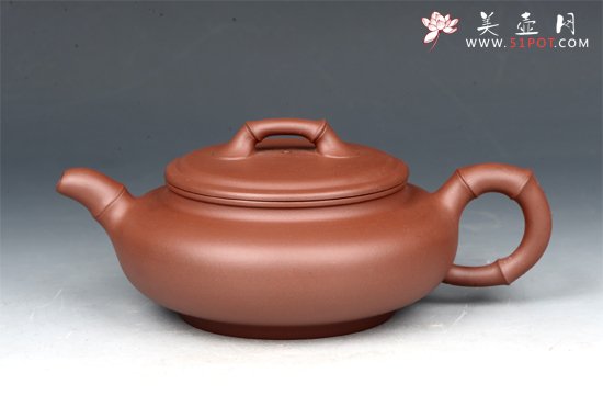 紫砂壶图片：仿古竹 - 美壶网