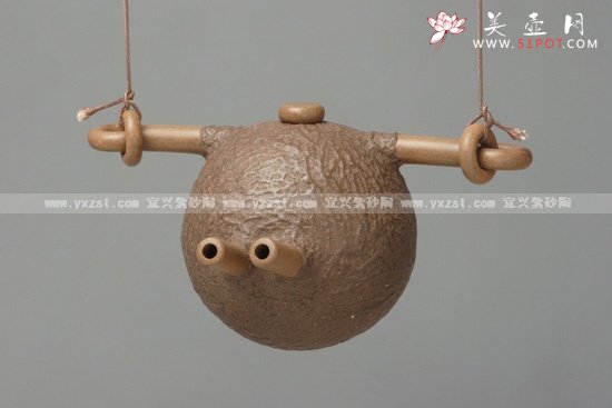 紫砂壶图片：奥运２０８体操 - 美壶网