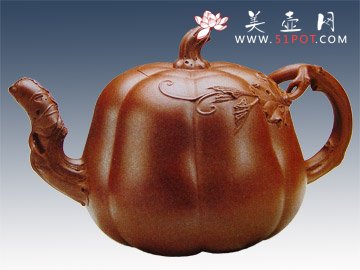 紫砂壶图片：南瓜 - 美壶网