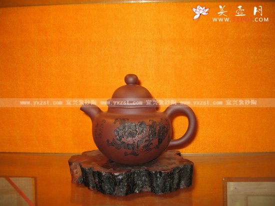 紫砂壶图片：掇球 - 美壶网