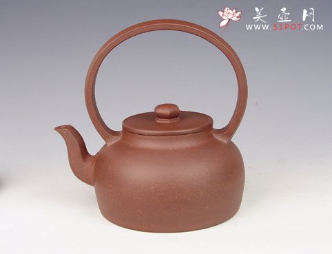 紫砂壶图片：大彬提梁 - 美壶网