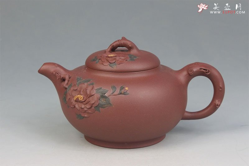 紫砂壶图片：荣华富贵 - 美壶网