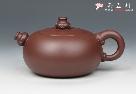 紫砂壶图片：纳福 - 美壶网