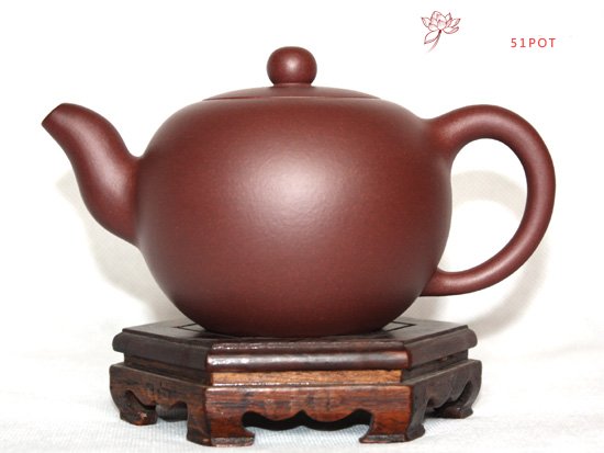 紫砂壶图片：底槽青 一粒珠 - 美壶网