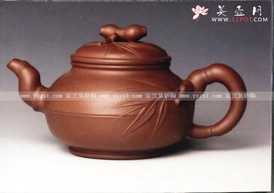 紫砂壶图片：佛竹 - 美壶网