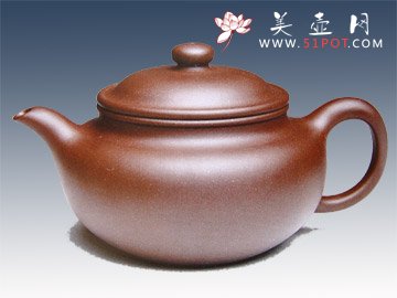 紫砂壶图片：大亨掇壶 - 美壶网