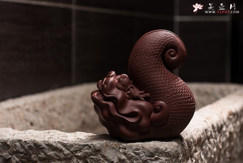 紫砂壶图片：螭吻 - 美壶网