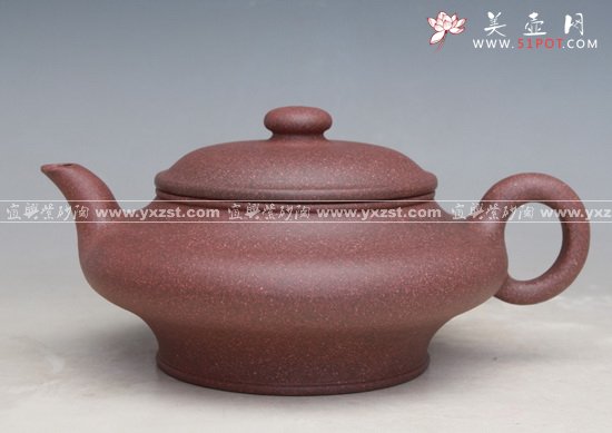 紫砂壶图片：虚扁 - 美壶网