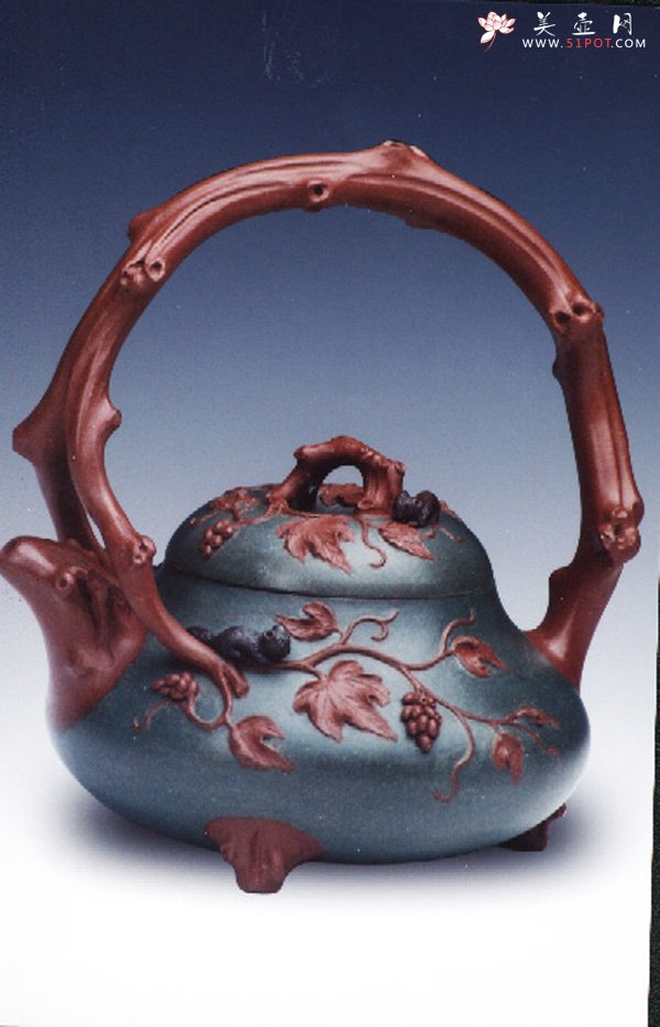 紫砂壶图片：秋硕壶 - 美壶网