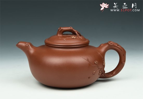 紫砂壶图片：松竹梅 - 美壶网