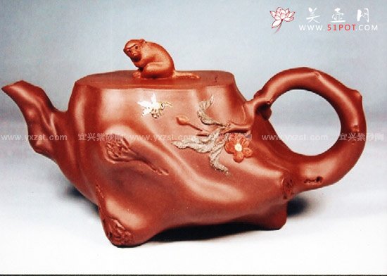 紫砂壶图片：封猴 - 美壶网