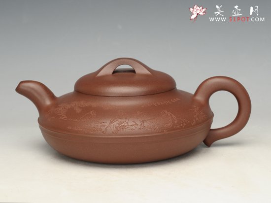 紫砂壶图片：线圆 - 美壶网