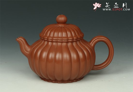 紫砂壶图片：筋囊菊蕾 - 美壶网