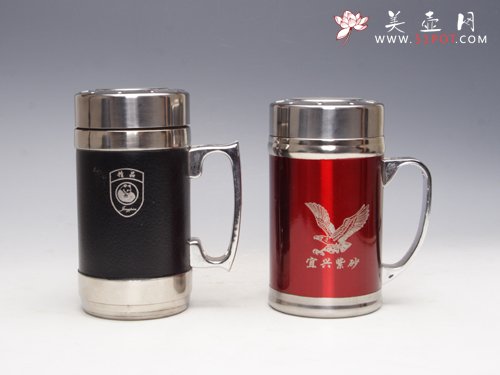 紫砂壶图片：紫砂保健杯2 - 美壶网