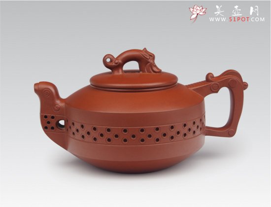 紫砂壶图片：龙凤呈祥 - 美壶网