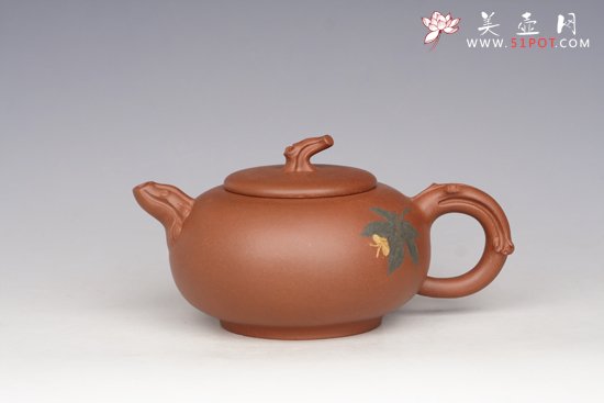 紫砂壶图片：秋韵450CC（全手工） - 美壶网