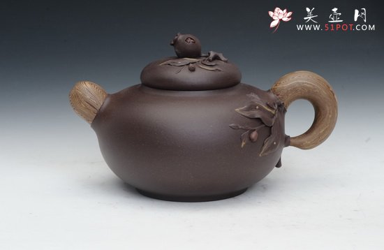 紫砂壶图片：榴开百子 - 美壶网