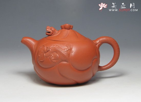 紫砂壶图片：鱼化龙 - 美壶网