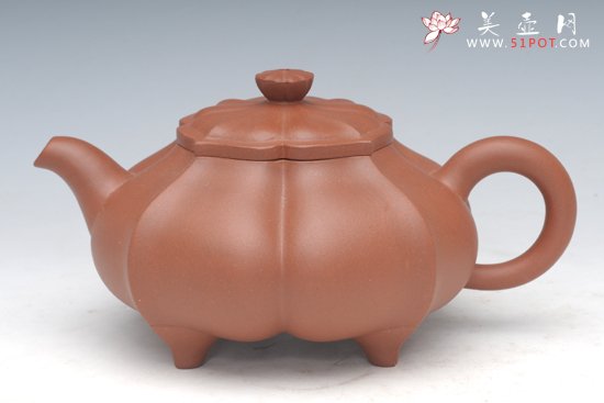 紫砂壶图片：花瓣 - 美壶网