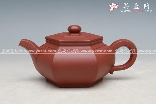 紫砂壶图片：六方壶 - 美壶网