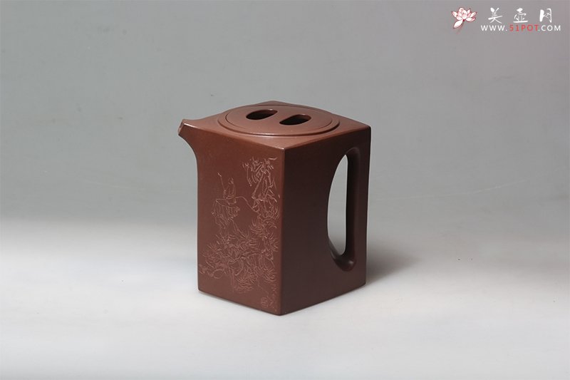 紫砂壶图片：方正孺子 - 美壶网