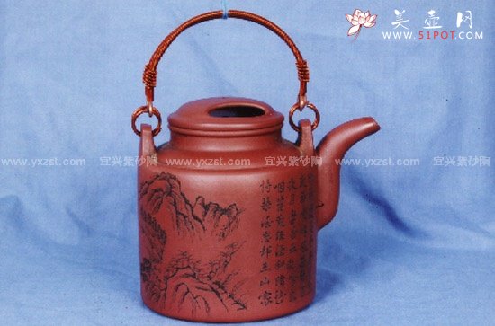 紫砂壶图片：洋桶壶2 - 美壶网