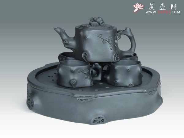 紫砂壶图片：梅椿 - 美壶网