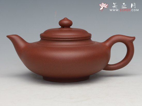 紫砂壶图片：笑罂壶（程艳 制） - 美壶网