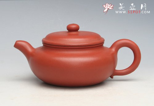 紫砂壶图片：仿古壶（朱泥） - 美壶网
