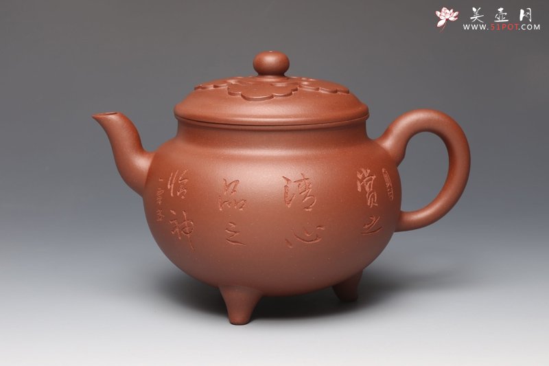 紫砂壶图片：大彬如意 - 美壶网