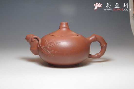 紫砂壶图片：平安竹 - 美壶网