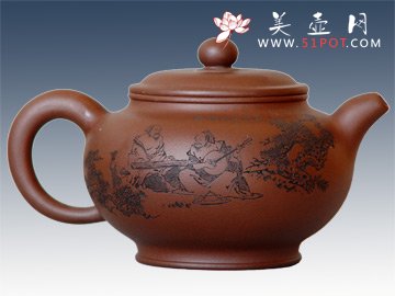 紫砂壶图片：掇只 - 美壶网