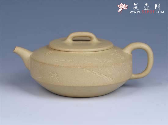 紫砂壶图片：- 本山绿泥汉君 - - 美壶网
