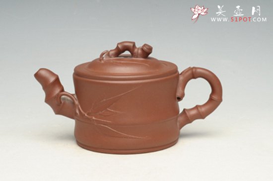 紫砂壶图片：小竹段 - 美壶网