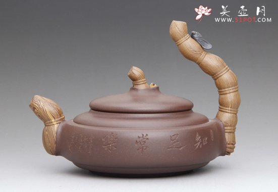 紫砂壶图片：知足常乐 - 美壶网