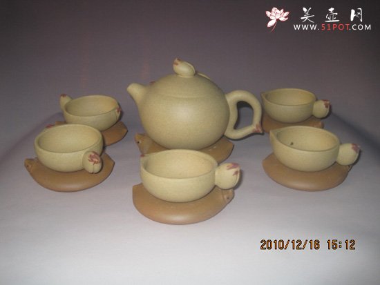 紫砂壶图片：寿桃 - 美壶网