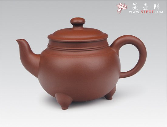 紫砂壶图片：宝鼎壶 - 美壶网