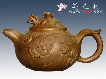 紫砂壶图片：云龙 - 美壶网