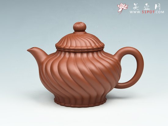 紫砂壶图片：锦文莲子 - 美壶网