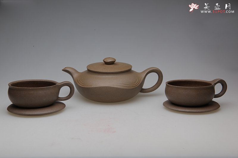 紫砂壶图片：上善若水套壶 - 美壶网