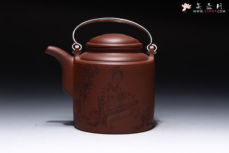 紫砂壶图片：洋桶壶 - 美壶网