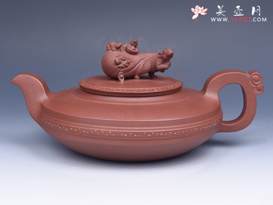 紫砂壶图片：   - 美壶网
