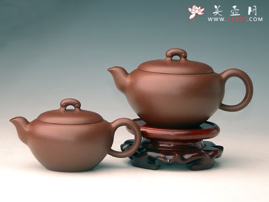 紫砂壶图片：桥梁如意 - 美壶网