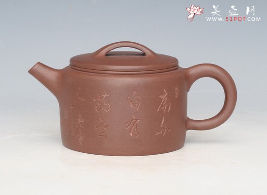 紫砂壶图片：汉瓦 - 美壶网