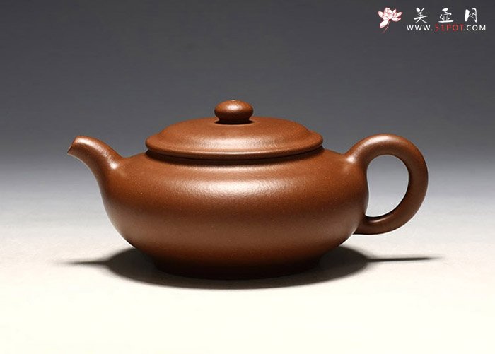 紫砂壶图片：扁圆壶 - 美壶网